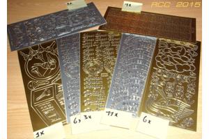 te koop stickervellen allerlei thema s